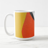 Belles et Vibrantes Couleurs ! Tasse à Café (Gauche)