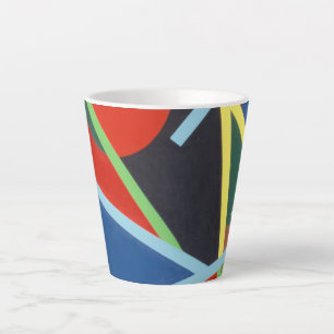 Belles et Vibrantes Couleurs ! Tasse à Latte