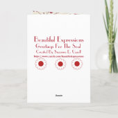 Belles Expressions - Carte Anniversaire (Dos)