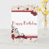 Belles Expressions - Carte Anniversaire (Fleur jaune)