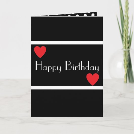 Belles Expressions - Carte d'anniversaire (Devant)