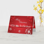 Belles Expressions - Carte de Noël (Fleur jaune)