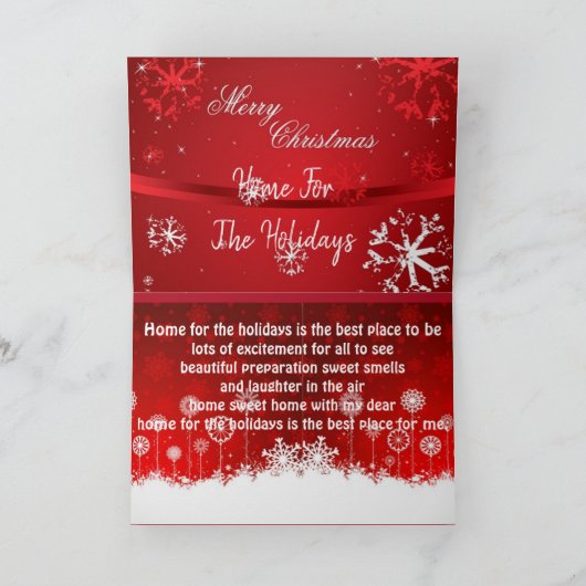 Belles Expressions - Carte de Noël (Intérieur)