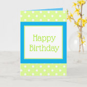 BELLES EXPRESSIONS - Carte de voeux (Fleur jaune)