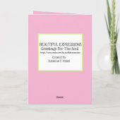 BELLES EXPRESSIONS - Carte de voeux (Dos)