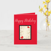 Belles Expressions - Carte de voeux d'anniversaire (Fleur jaune)