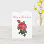 Belles Expressions - Carte de voeux d'anniversaire (Fleur jaune)