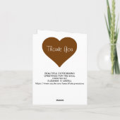 BELLES EXPRESSIONS CARTES DE REMERCIEMENTS (Dos)