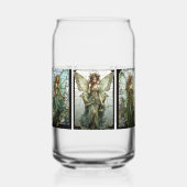 Belles fées ailes victoriennes en verre tendu (Verso)