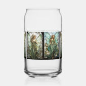 Belles fées ailes victoriennes en verre tendu (Gauche)