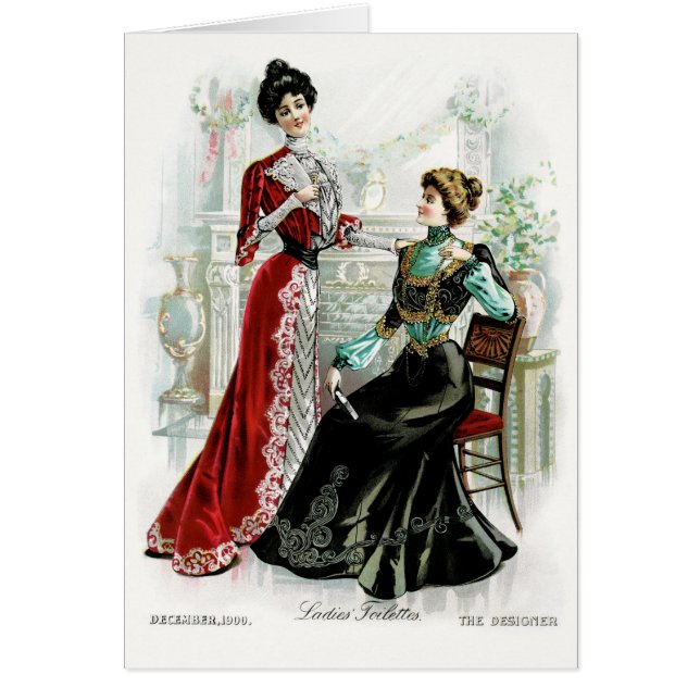 Belles femmes de créatrice Vintage des années 1900 (Devant)