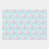 Belles feuilles de papier d'enveloppement Floral (Devant 2)