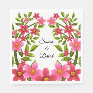 Belles Fleurs 1Mariage_GC - Serviettes en papier