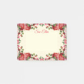 Belles fleurs 402 Post-It Notes (Devant)