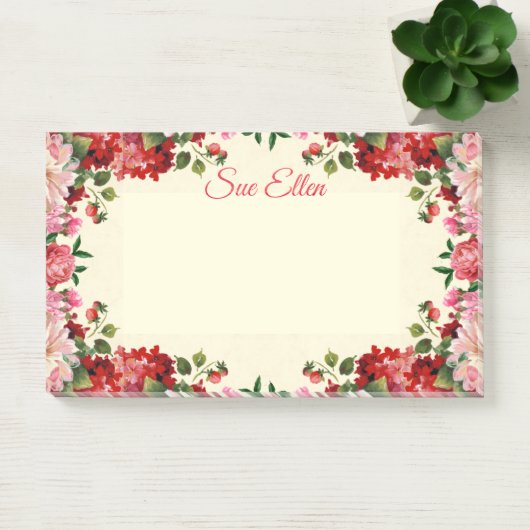 Belles fleurs 402 Post-It Notes (Bureau)