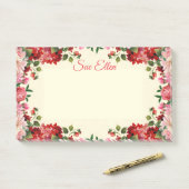 Belles fleurs 402 Post-It Notes (Sur un bureau)