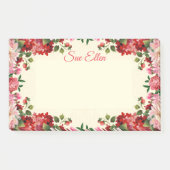 Belles fleurs 402 Post-It Notes (Devant)