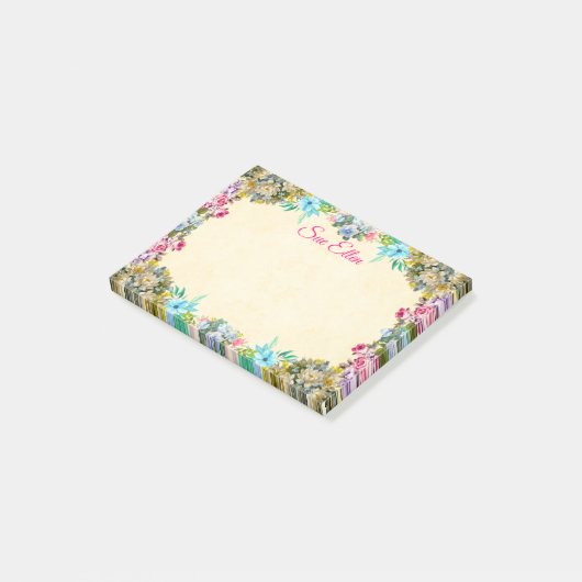 Belles fleurs 527 Notes post-it (Incliné)