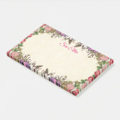 Belles fleurs 987 Notes post-it (Incliné)