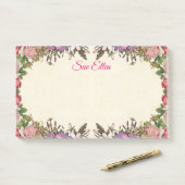 Belles fleurs 987 Notes post-it (Sur un bureau)