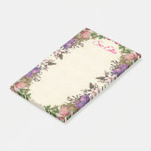 Belles fleurs 987 Notes post-it (Incliné)