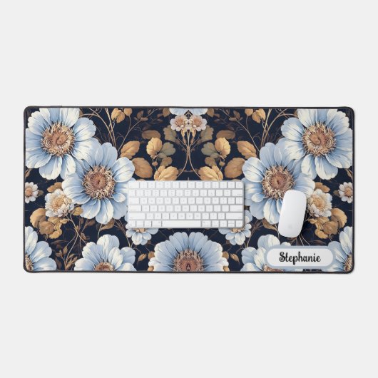 Belles Fleurs blanches élégantes (Clavier et souris)