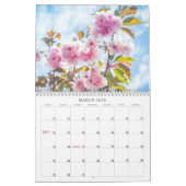 Belles FLEURS Calendrier de 12 mois (Mar 2026)