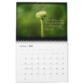 Belles fleurs Calendrier de 12 mois (Jan 2027)