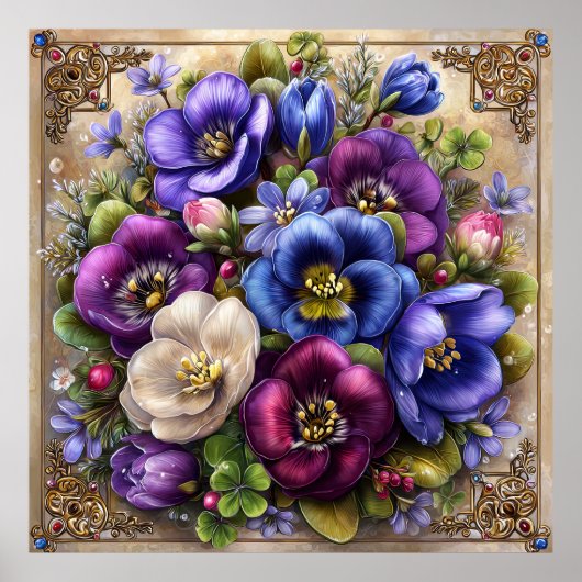 Belles fleurs de printemps Art mural 10 (Devant)