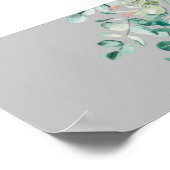 Belles fleurs et affiche d'eucalyptus (Coin)