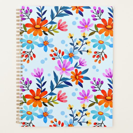 Belles Fleurs Et Motif Feuille (Devant)