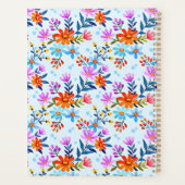 Belles Fleurs Et Motif Feuille (Dos)