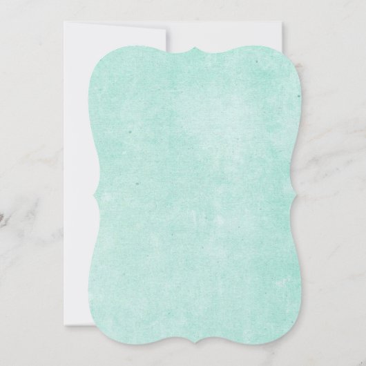 Belles fleurs Invitation de douche nuptiale (Dos)