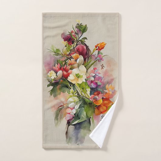 Belles Fleurs Paul De Longpre Look (Serviette à main)