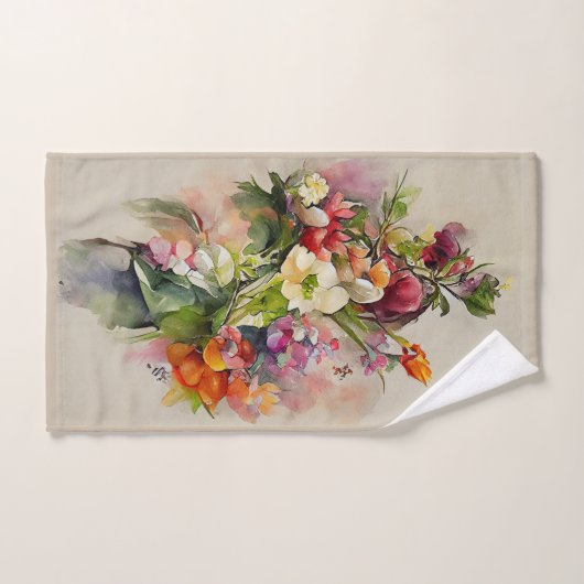 Belles Fleurs Paul De Longpre Look (Serviette à main)