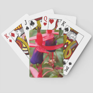 Belles Fleurs Photo Classique Cartes de Jeu