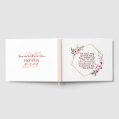 Belles fleurs Psaume 91 Anniversaire Livre d'or (Complet)