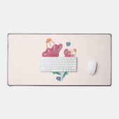 Belles fleurs psychédéliques (Clavier et souris)