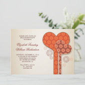 belles invitations à une partie d'engagement (Debout devant)