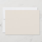 belles invitations à une partie d'engagement (Dos)