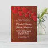 belles invitations à une partie d'engagement (Debout devant)