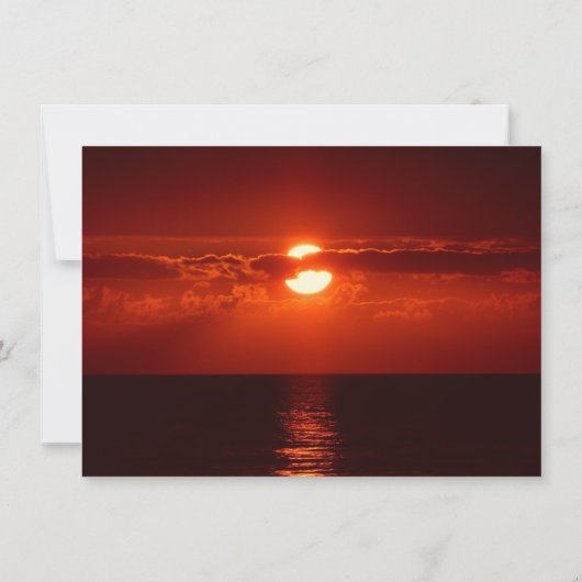 Belles invitations oranges rouges de mariage de (Dos)