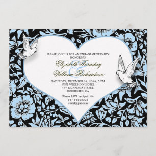 belles invitations personnalisées de partie de fia