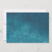 Belles invitations vintages de Fête de la mariée (Dos)