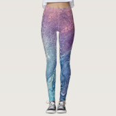 Belles Leggings abstraits traditionnels (Devant)