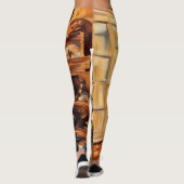 Belles Leggings d'arbre de Noël (Dos)