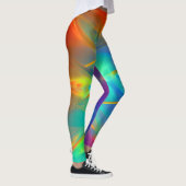 Belles Leggings d'Art Abstrait (Droite)