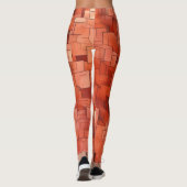 Belles Leggings d'Art Abstrait Traditionnel (Dos)