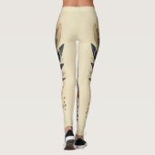 Belles Leggings d'Art Abstrait Traditionnel (Dos)