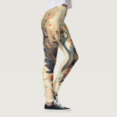 Belles Leggings d'Art Abstrait Traditionnel (Droite)